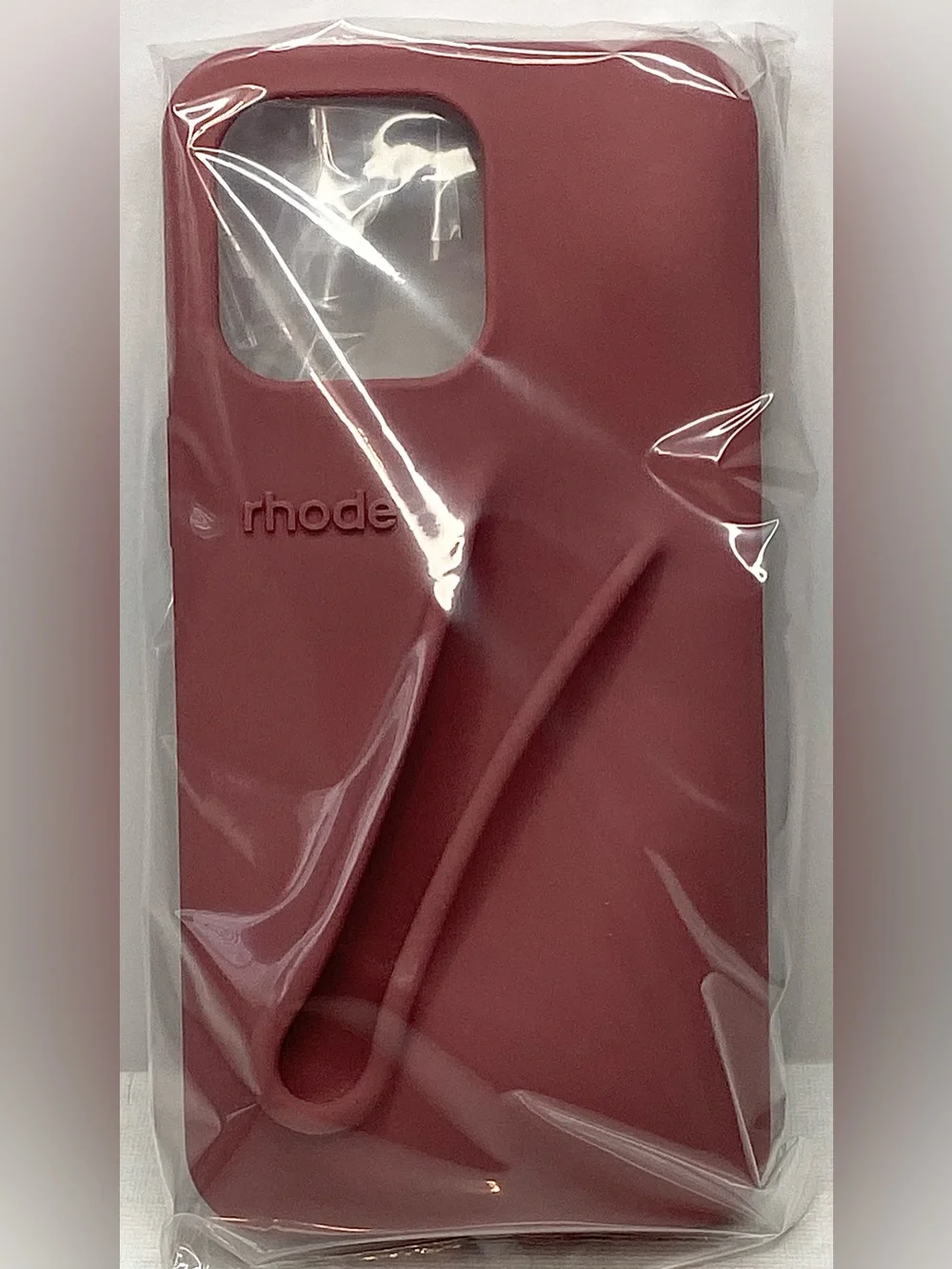 RHODE iPhone 15 MAX Lip Case Phone Case in Rose Mauve